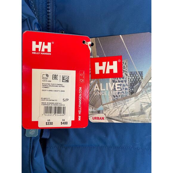 NWT Helly Hanson Aspire Puffy Parka Small - Picture 9 of 9